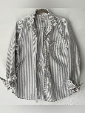100% Cotton Striped Button Down